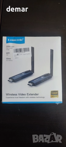 Безжичен HDMI предавател и приемник Lemorele, TuTuPlay, 5G,200 м,1080P, снимка 9 - Друга електроника - 52076191