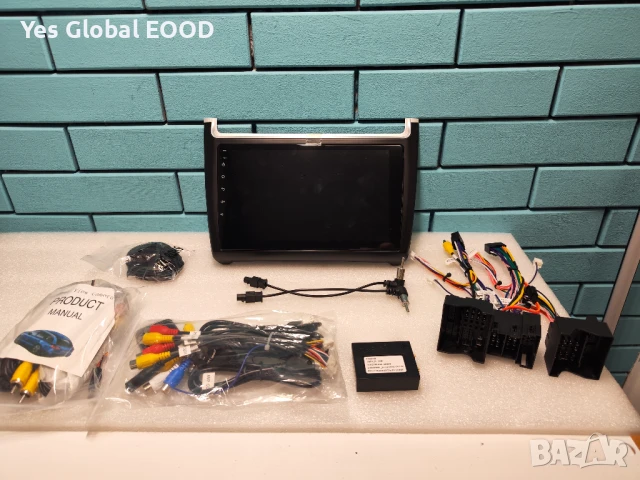 9" Android 2Din радио за VW Polo 2008–2016 с CarPlay и GPS 2/64GB, снимка 1