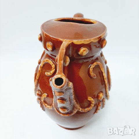 Голяма красива глазирана керамична кана(13.2), снимка 12 - Други стоки за дома - 38522691