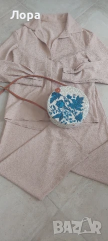 Дамски комплект риза и панталон 