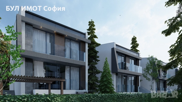 Модерна триетажна къща в Панчарево. ПОСЛЕДНА КЪЩА В КОМПЛЕКСА!, снимка 9 - Къщи - 52280337