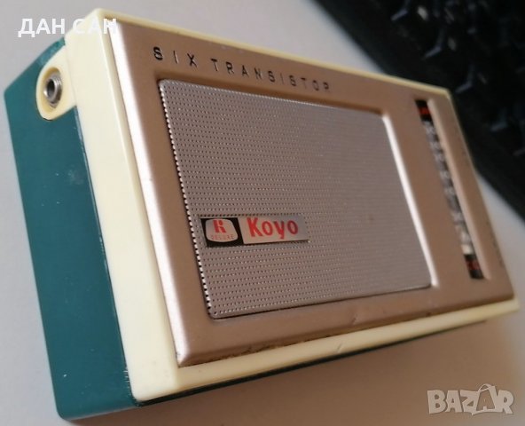 рядко радио Koyo Six Transistor Deluxe Japan 1960, снимка 2 - Антикварни и старинни предмети - 33486733