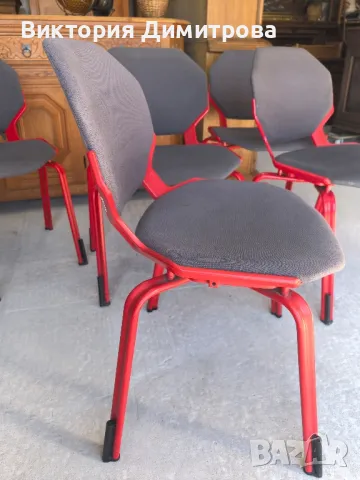 Столове Fröscher - комплект от 6 броя, снимка 6 - Столове - 49611031