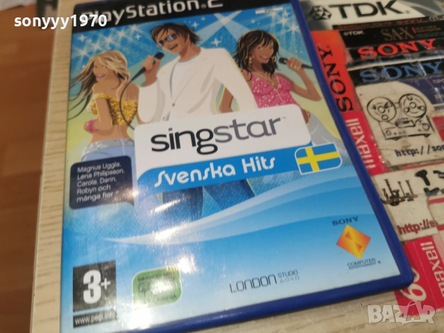 SONY PS2 GAME SINGSTAR SVENSKA HITS 2302261357, снимка 3 - Игри за PlayStation - 53592486