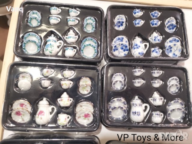 Порцеланов сервиз за барби, снимка 10 - Кукли - 32173546