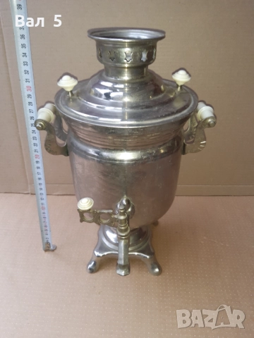 Стар самовар СССР, снимка 2 - Антикварни и старинни предмети - 52914238