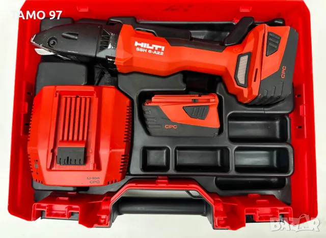 Hilti SSH 6 - A22 - Акумулаторна ножица за ламарина като нова!, снимка 2 - Други инструменти - 49379913