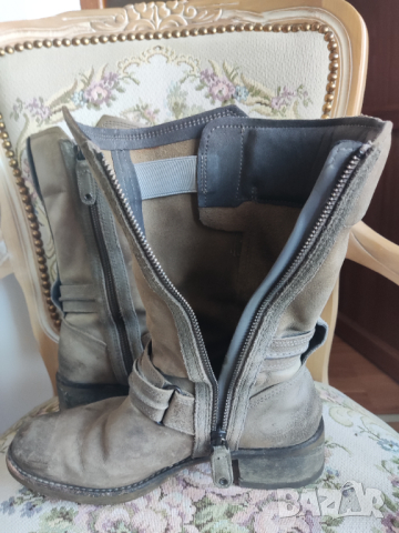 кожени ботуши Timberland Whittemore Mid Side-Zip, снимка 6 - Дамски ботуши - 44878638