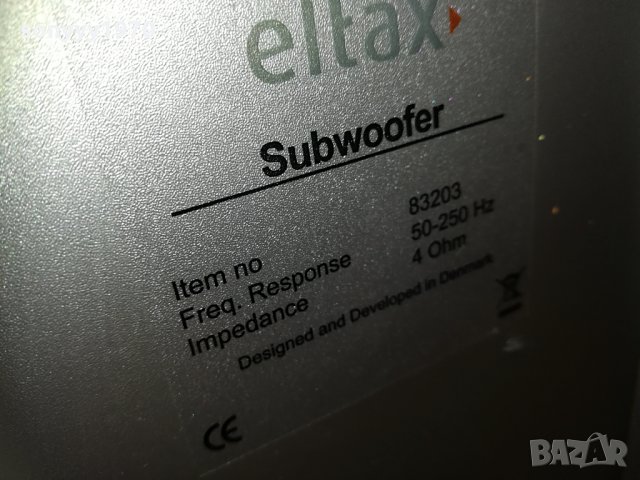eltax denmark subwoofer germany 2304211524, снимка 4 - Тонколони - 32655833