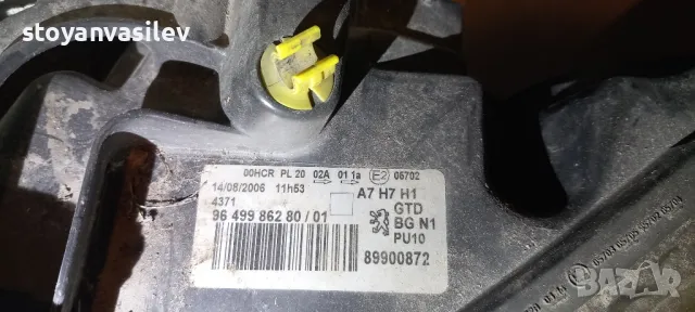 Фар ляв пежо 207