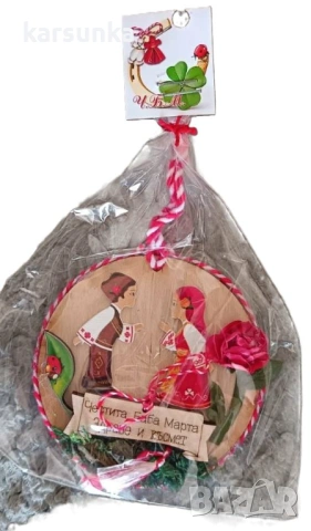 Мартеници за декорация, снимка 4 - Декорация за дома - 53161531