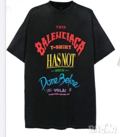Тениска balenciaga oversize оригинал 