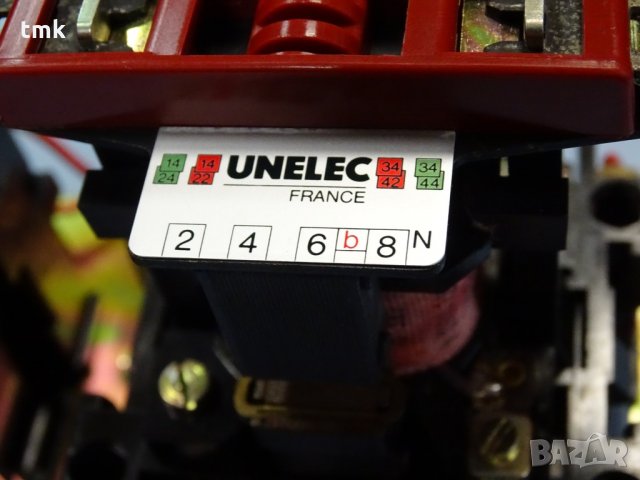контактор реверсивен UNELEC ROC V, снимка 2 - Резервни части за машини - 33340409
