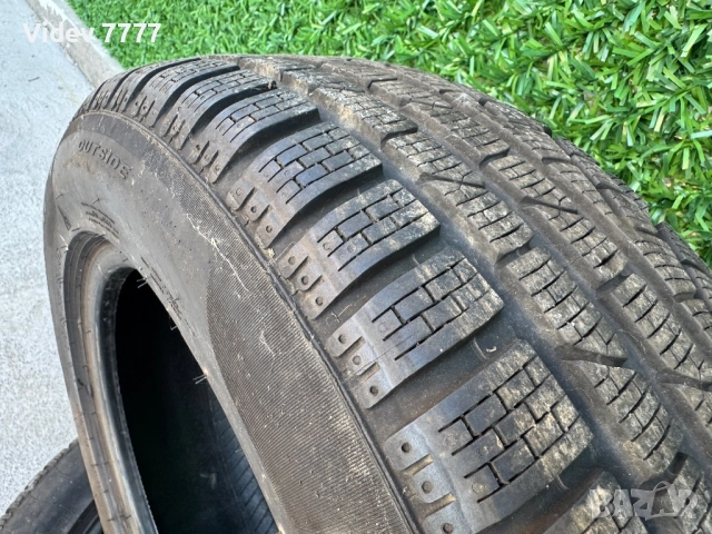 Зимни гуми Pirelli Sottozero 215/60/R17 4 броя, снимка 4 - Гуми и джанти - 51578562