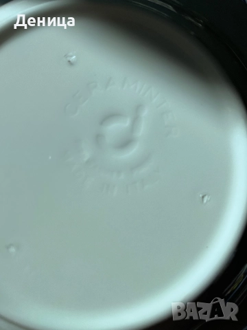 Керамичен комплект за хранене Италия, преливащ син кант и вълнист релеф 6 основни-25 см, 6 супени-23, снимка 6 - Чинии - 52658057