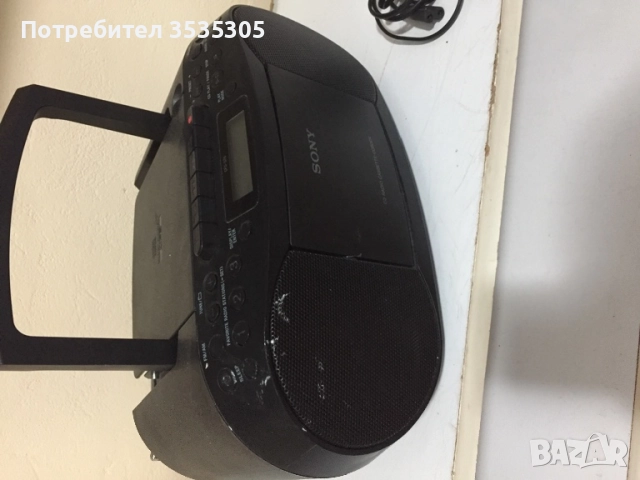 РАДИО CD КАСЕТОФОН SONY CFD-S50W, снимка 3 - Аудиосистеми - 51838722