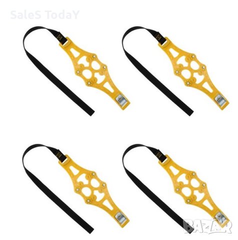 Вериги за сняг за многократна употреба - 4 бр., 4 шипа