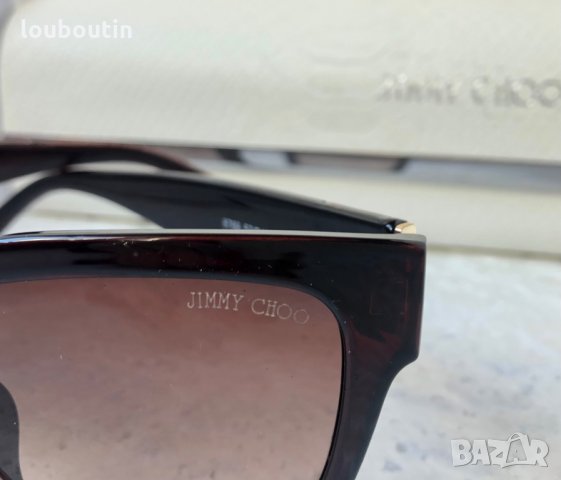 Jimmy choo 2022 дамски слънчеви очила с лого, снимка 8 - Слънчеви и диоптрични очила - 35536135