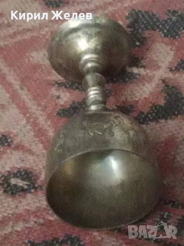 Стара посребрена чаша 54270, снимка 4 - Антикварни и старинни предмети - 53610031