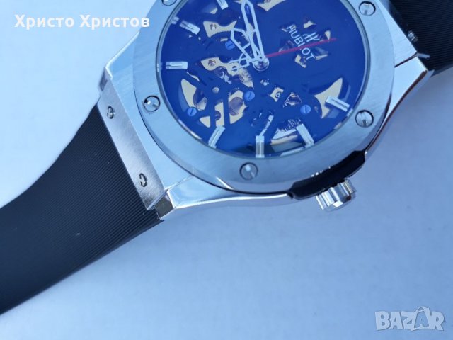 Мъжки луксозен часовник Hublot Big Bang Geneve Vendome Skeleton , снимка 15 - Мъжки - 32515697