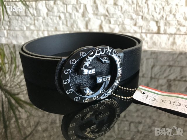 GUCCI - Колан от естествена кожа - унисекс
