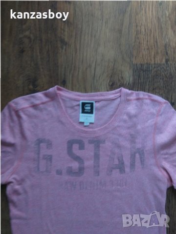 g-star gordan r t - страхотна мъжка тениска КАТО НОВА, снимка 2 - Тениски - 32751479
