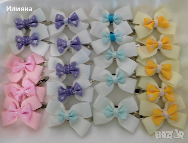 Панделки и фиби, снимка 4 - Аксесоари за коса - 38223888