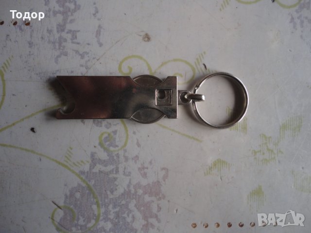 Ключодържател отварачка със жетон, снимка 2 - Арт сувенири - 38733022