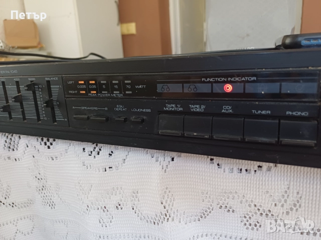 Усилвател  SABA PA-1045, снимка 2 - Ресийвъри, усилватели, смесителни пултове - 51495613