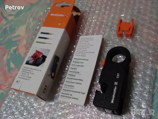 Weidmüller CST - Made in Germany - ЧИСТО НОВ Profi Инструмент за изолиране на koax./data кабели !!!!, снимка 15 - Клещи - 47972975