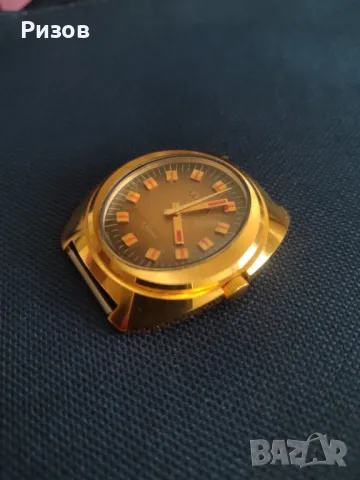 Позлатен часовник Чайка - НОВ, снимка 3 - Мъжки - 48085968