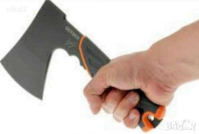 брадва Gerber туристическа тактическа военна лов къмпинг за оцеляване, снимка 5 - Градински инструменти - 37641958