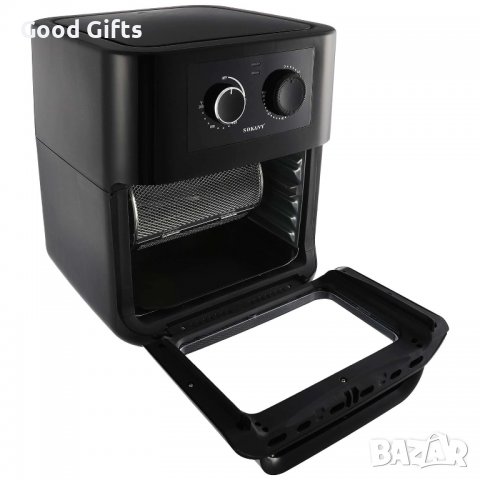 Фурна с горещ въздух Sokany AF-003, 10 литра, 1700 W, снимка 4 - Други - 38310011