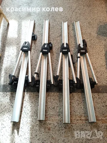 4 броя багажници за велосипеди "THULE Tour"/таванен монтаж/