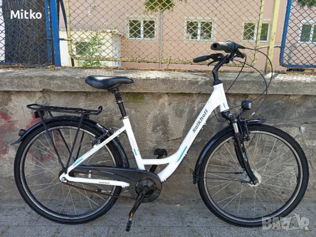 26 цола алуминиев велосипед с 7 скорости усилени капли амортисьори предни като нов , снимка 9 - Велосипеди - 51158364