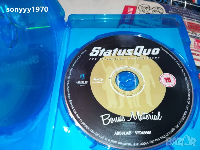 STATUS QUO BLU-RAY X2 DISC 1803251137, снимка 6 - Blu-Ray филми - 49540331