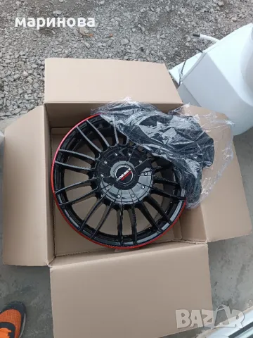 4 бр Чисто Нови Алуминиеви Джанти със Чисто Нови Гуми ВСЕЗОННИ Оригинално за Кемпери , снимка 9 - Гуми и джанти - 48956091