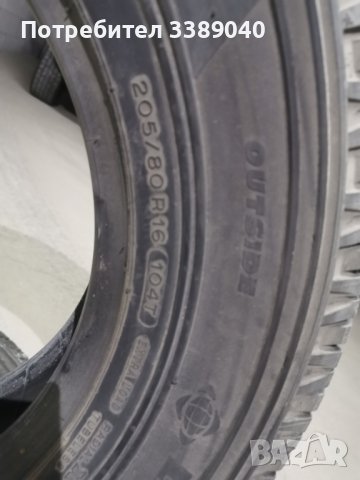 ГУМИ МИШЕЛИН 205.80.16 ДВА БРОЯ, снимка 3 - Гуми и джанти - 38463173