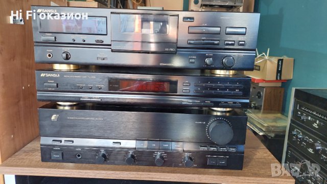 HI Fi kомпоненти Sansui AU-X301i , D-X419HX , TU-X519, снимка 2 - Ресийвъри, усилватели, смесителни пултове - 43460064