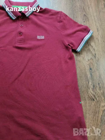 hugo boss green Paddy- страхотна мъжка тениска L , снимка 3 - Тениски - 49963311