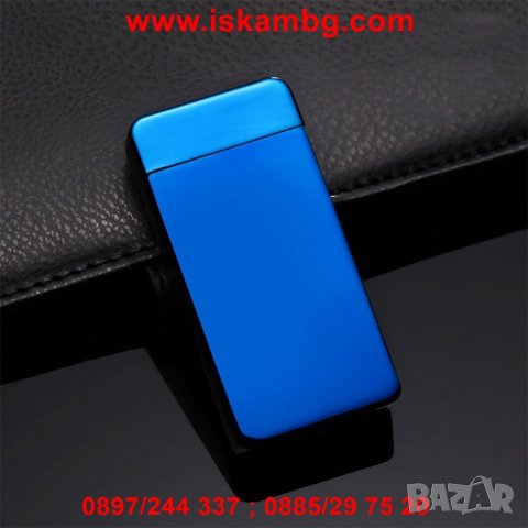 Слим USB плазмена запалка - модел 607, снимка 3 - Друга електроника - 26835392