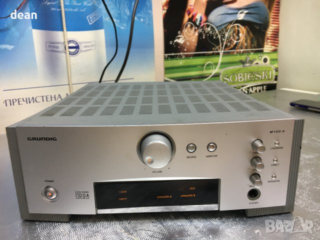 Усилвател Grundig M 100A, снимка 9 - Ресийвъри, усилватели, смесителни пултове - 39043327