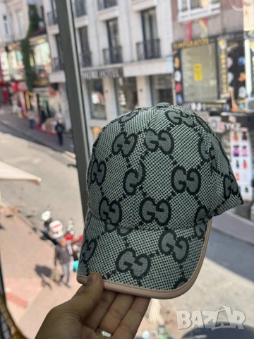 шапка с козирка gucci , снимка 9 - Шапки - 50745895
