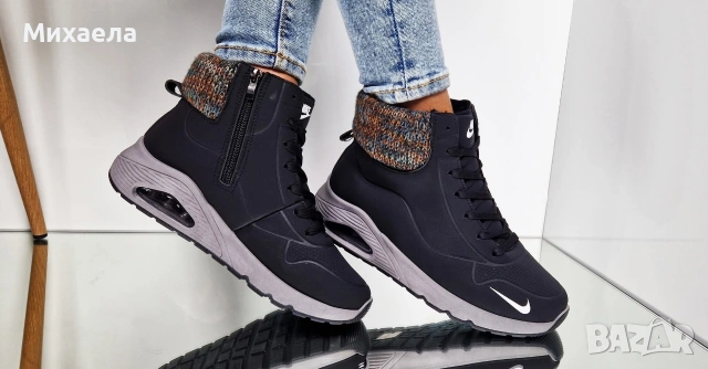 Дамски високи,спортни обувки Nike - 30€, снимка 2 - Дамски ежедневни обувки - 53160948
