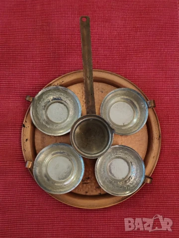 Комплект меден, бакърен сервиз. 