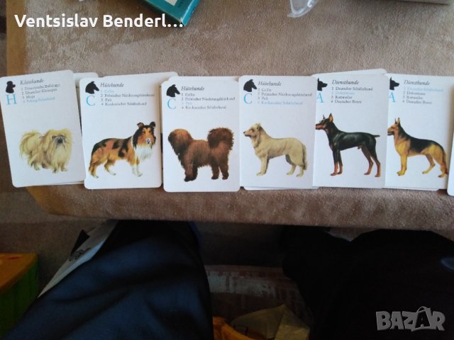 Колекционерски карти за игра, с кучета, снимка 7 - Карти за игра - 38499599