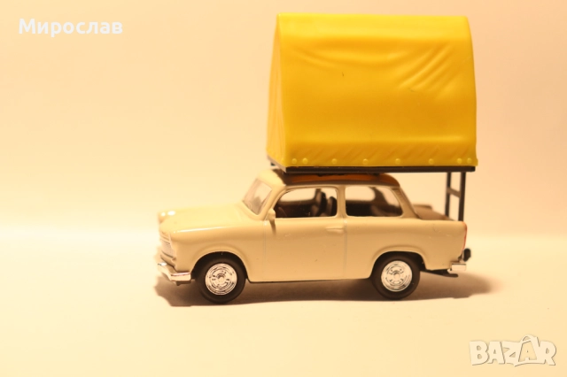 1/64 GRELL MODEL TRABANT ТРАБАНТ КОЛИЧКА ИГРАЧКА МОДЕЛ