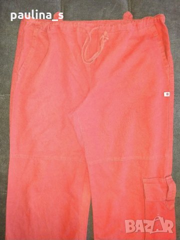 Ленени панталони "С&А" с широки крачоли / голям размер , снимка 2 - Панталони - 26347741