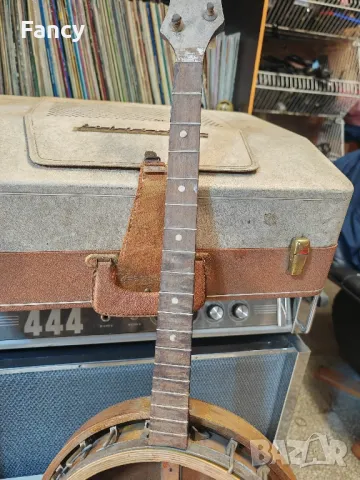 Старо банджо, снимка 2 - Антикварни и старинни предмети - 47442377