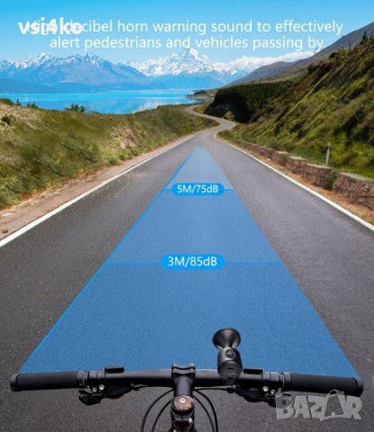 Тромба за велосипед на батерии, снимка 7 - Аксесоари за велосипеди - 43894361